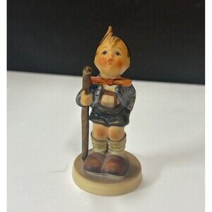 Vintage Hummel Figurine #16 2/0 "Little Hiker" 4" Tall TMK-3 Goebel 1960's